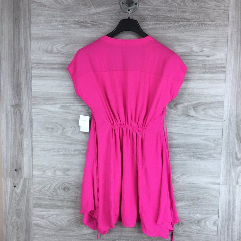 One One Six Waist Tie Wrap Style Mini Dress - Picture 5 of 5